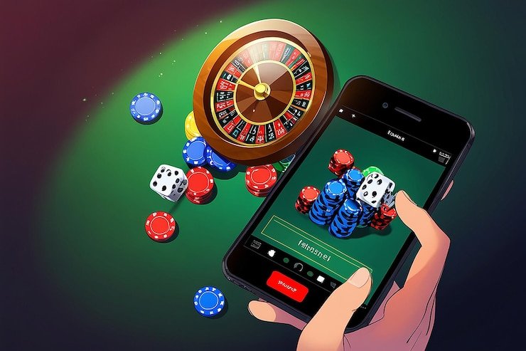 Pengguna membaca ketentuan bonus mingguan